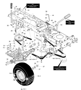 Part Location Diagram of MU710268 Briggs and Stratton Screw, 5/16-18 x 0.75